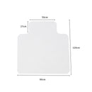Chair Mat Carpet Hard Floor Protectors PVC Home Office Room Computer Work Mats No Pin
