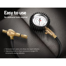 Rapid Tyre Deflator Air Deflators 4WD 4X4 with Pressure Gauge Valve Tool