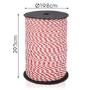 Giantz 500M Electric Fence Wire Tape Poly Stainless Steel Temporary Fencing Kit