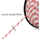 Giantz 500M Electric Fence Wire Tape Poly Stainless Steel Temporary Fencing Kit