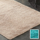 BLUE Shaggy Rug