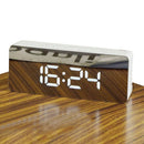 MIRRORED LED ALARM CLOCK