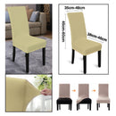 SET OF 4 IVORY CHAIR COVERS