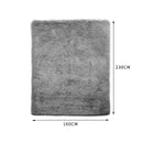Floor Rugs Shaggy Rug Large Mats Shag Carpet Bedroom Living Room Mat 160 x 230