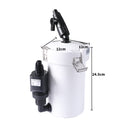 Canister Filter Aquarium External Aqua Pump Fish Water Tank Sponge Pond 400L/H