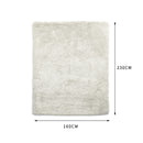 Floor Rugs Shaggy Rug Large Mats Shag Carpet Bedroom Living Room Mat 160 x 230