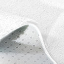 Designer Soft Shag Shaggy Floor Confetti Rug Carpet Home Decor 120x160cm White