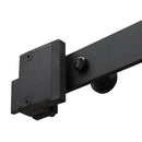 3M Antique Classic Style Single Sliding Barn Door Hardware Track Roller Kit