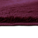 Designer Soft Shag Shaggy Floor Confetti Rug Carpet Home Decor 80x120cm Burgundy