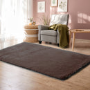 Designer Soft Shag Shaggy Floor Confetti Rug Carpet Home Decor 160x230cm Coffee