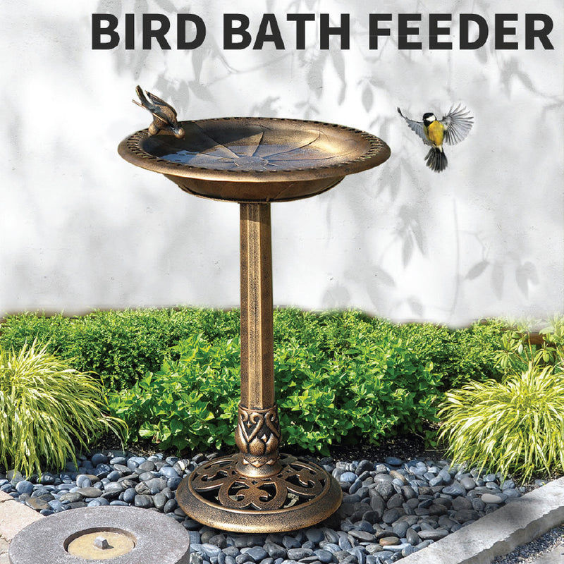 Ornamental Bird Bath Feeder