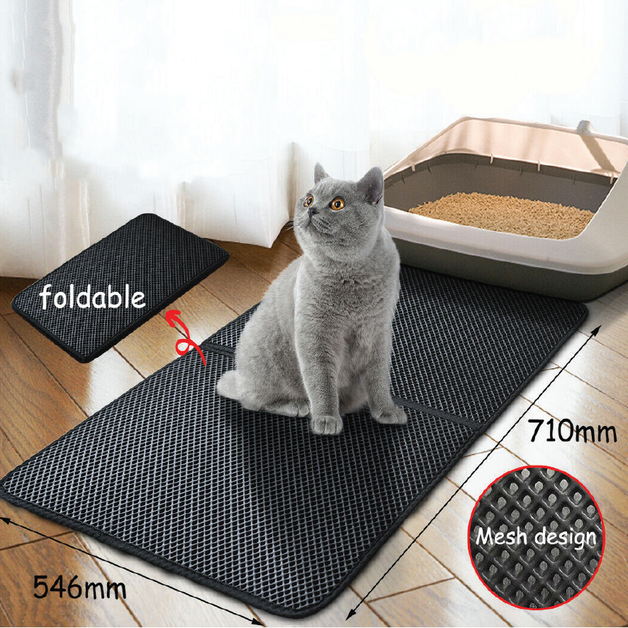 Cat litter trapper clearance mat