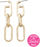TRACY LINK CHAIN EARRINGS