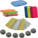 17 PIECE KITCHEN CLEANING SET