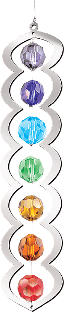 7 CHAKRA SPINNING SUNCATCHER