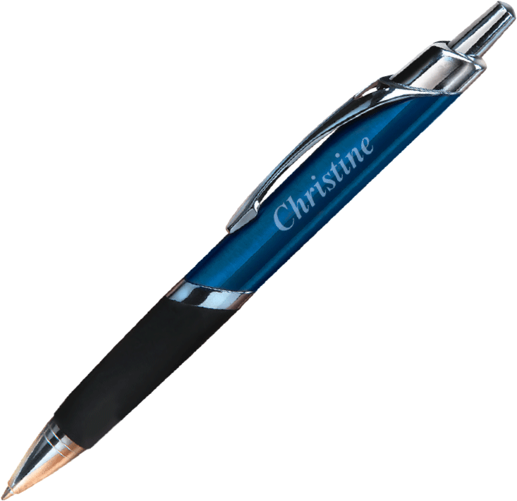 BLUE HAMBURG WRITING PEN