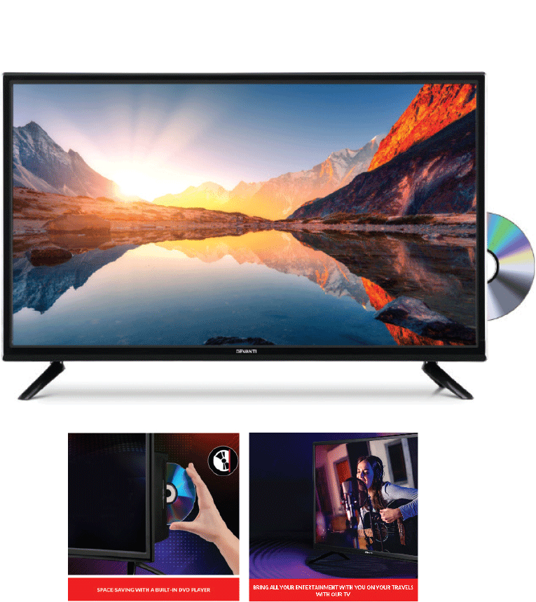 LED Combo Travel TV