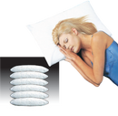 Set of 6 Non-Allergenic Pillow Protectors