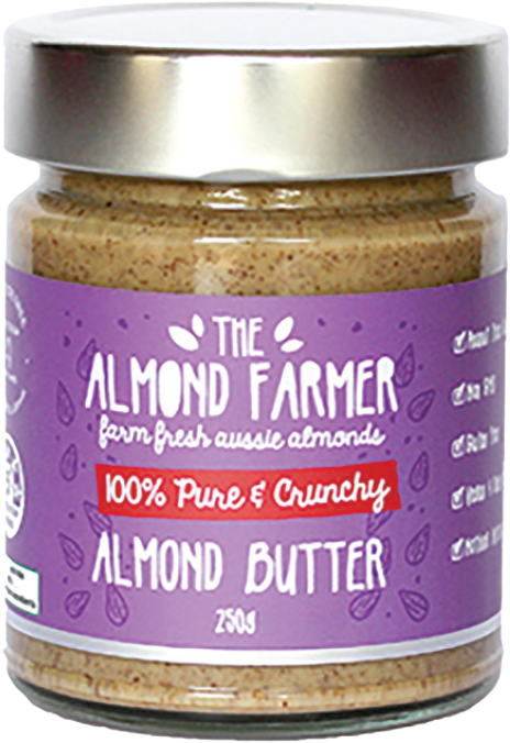 100% Pure Crunchy Almond Butter