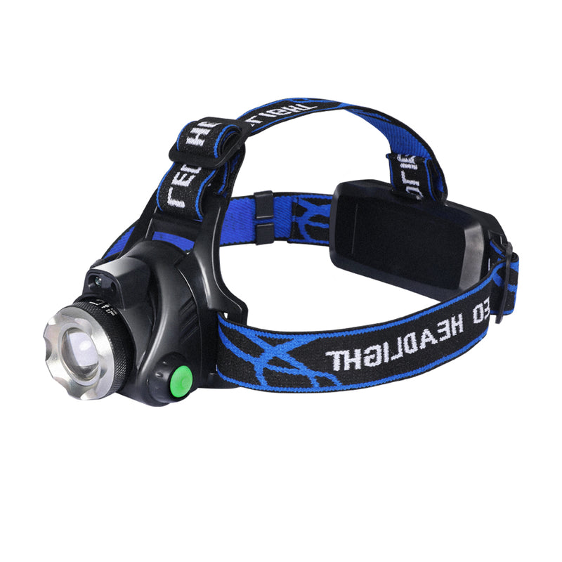 LED Outdoor Headlamp Camping Headlight Flashlight Head Torch Light Rechargeable