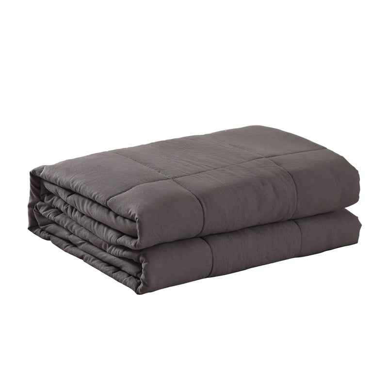 DreamZ Weighted Blanket Heavy Gravity Deep Relax 7KG Adult Double Grey