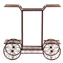 Levede Plant Stand Outdoor Indoor Metal Flower Pots Rack Corner Planter Shelf