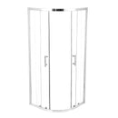 Levede Shower Screen Screens Door Seal Enclosure Glass PanelCurved800x800x1900mm