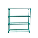 2x 4 Tier Plant Shelve Garden Greenhouse Steel Storage Shelving Frame Stand Rack