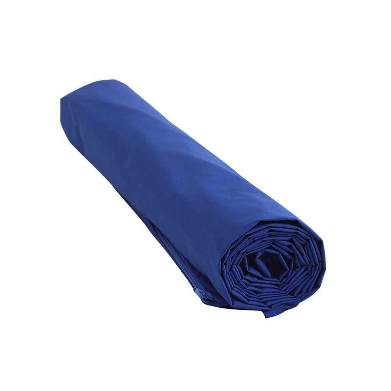 DreamZ 202x151cm Anti Anxiety Weighted Blanket Cover Polyester Cover Only Blue