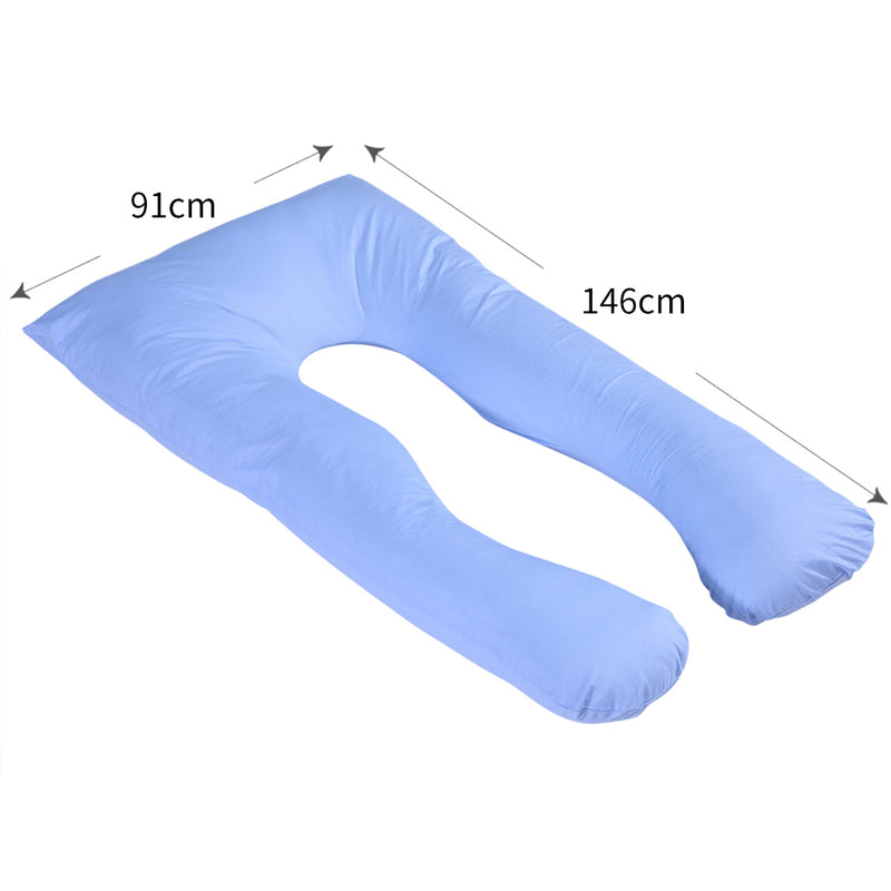 Maternity Pregnancy Pillow Cases Nursing Sleeping Body Support Feeding Boyfriend