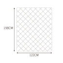 DreamZ 7KG Weighted Blanket Promote Deep Sleep Anti Anxiety Single Dark Grey