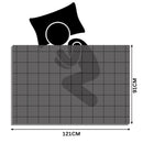 DreamZ 2KG Kids Anti Anxiety Weighted Blanket Gravity Blankets Blue Colour