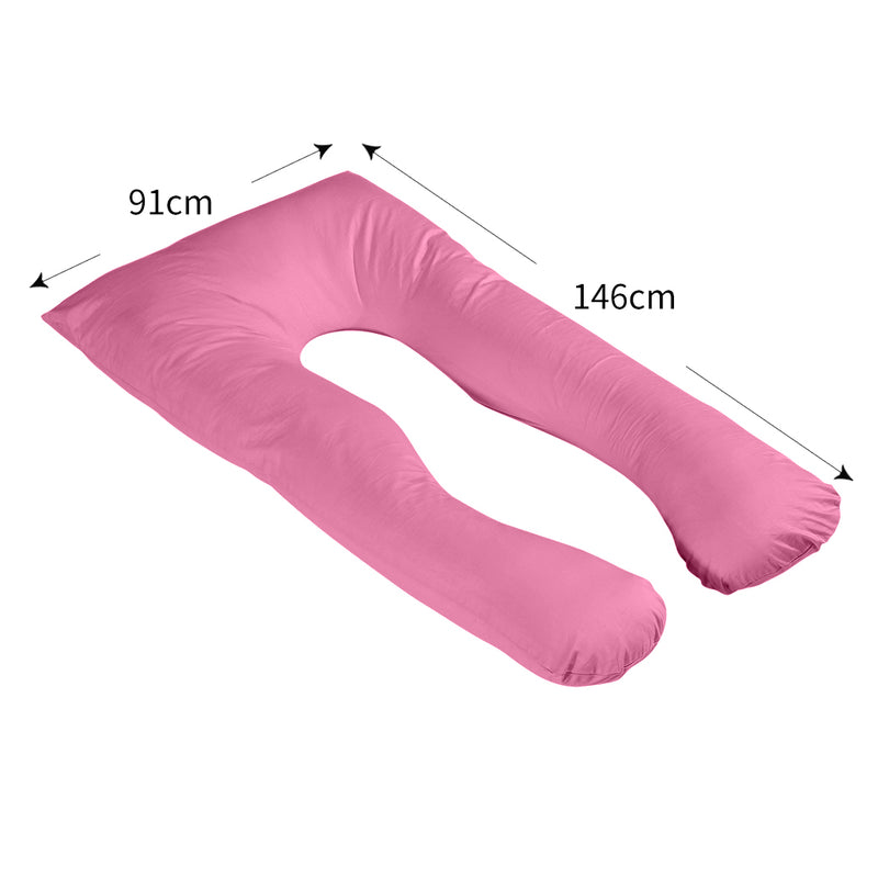 Maternity Pregnancy Pillow Cases Nursing Sleeping Body Support Feeding Boyfriend