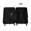 Suitcase Luggage Set 3 Piece Sets Travel Organizer Hard Cover Packing Lock Black