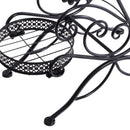 2X Plant Stand Outdoor Indoor Flower Pot Metal Corner Shelf Garden Home Decor AU