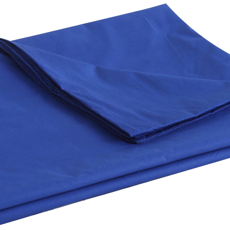 DreamZ 121x91cm Anti Anxiety Weighted Blanket Cover Polyester Cover Only Blue