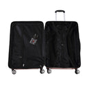 Suitcase Luggage Set 3 Piece Sets Travel Organizer Hard Cover Packing Lock Red