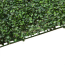 1x Artificial Boxwood Hedge Fake Vertical Garden Green Wall Mat Fence Outdoor