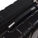 Suitcase Luggage Set 3 Piece Sets Travel Organizer Hard Cover Packing Lock Black