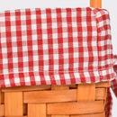 Picnic Basket Wicker Baskets Outdoor Deluxe Gift Storage Person Storage Carry