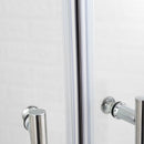 Levede Shower Screen Screens Door Seal Enclosure Glass PanelCurved800x800x1900mm