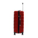 Suitcase Luggage Set 3 Piece Sets Travel Organizer Hard Cover Packing Lock Red