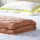 DreamZ 11KG Adults Size Anti Anxiety Weighted Blanket Gravity Blankets Pink