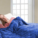 DreamZ 2KG Kids Anti Anxiety Weighted Blanket Gravity Blankets Blue Colour