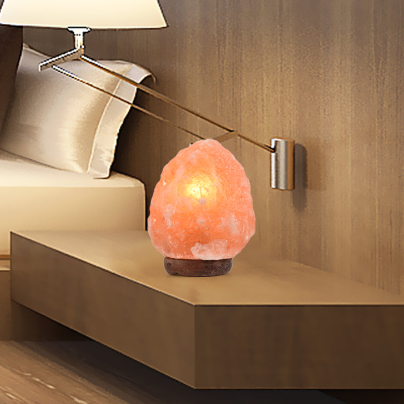 2-3 kg Himalayan Salt Lamp Rock Crystal Natural Light Dimmer Switch Cord Globes