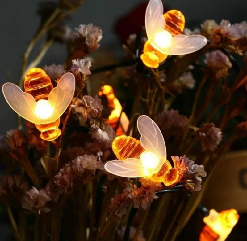 Solar Bee String Lights