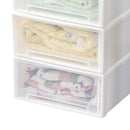 Storage Drawers Set Cabinet Tool Organiser Box  Drawer Plastic Stackable
