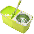 Spin Mop Bucket Set 360° Spinning Stainless Steel Rotating Wet Dry Microfiber AU