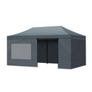 Mountview Gazebo Tent 3x6 Outdoor Marquee Gazebos Camping Canopy Mesh Side Wall