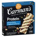 5 Pack Carman’s Yoghurt And Berry Protein Bars
